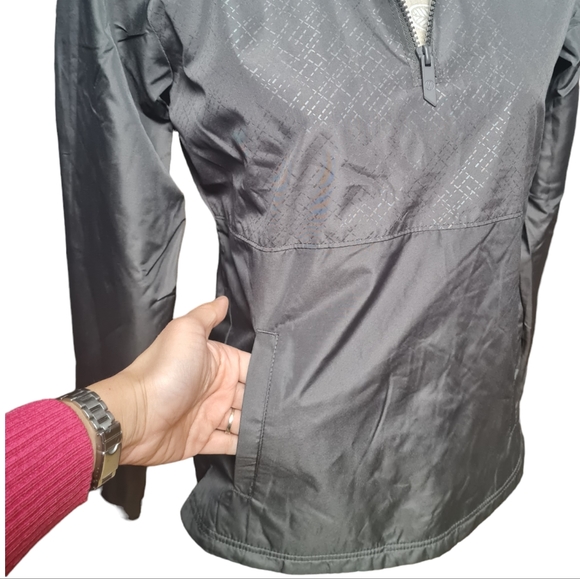 Holloway Ladies Series X Quarter Zip Pullover Jacket Women's Gray Size S - Picture 4 of 16